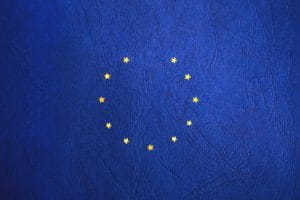 European Union flag collage