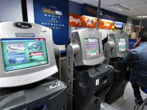 fixed-odds betting terminals in a shop