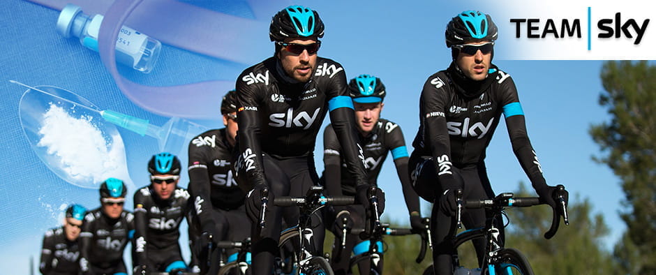 Team Sky riders