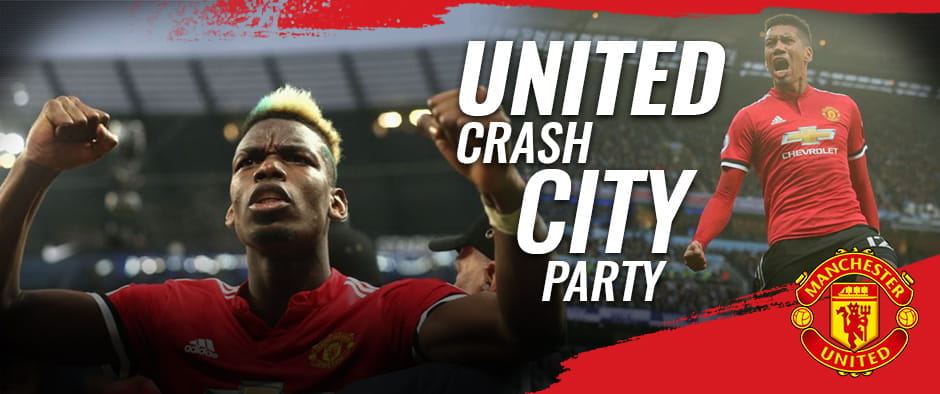 Paul Pogba after beating Man City