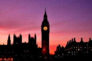 Big Ben at nighttime