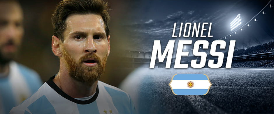 Lionel Messi for Argentina
