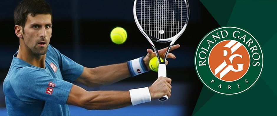 Novak Djokovic at the French Open