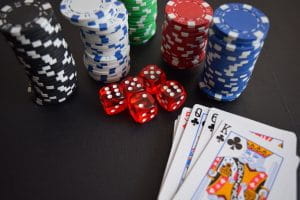Cards and dice