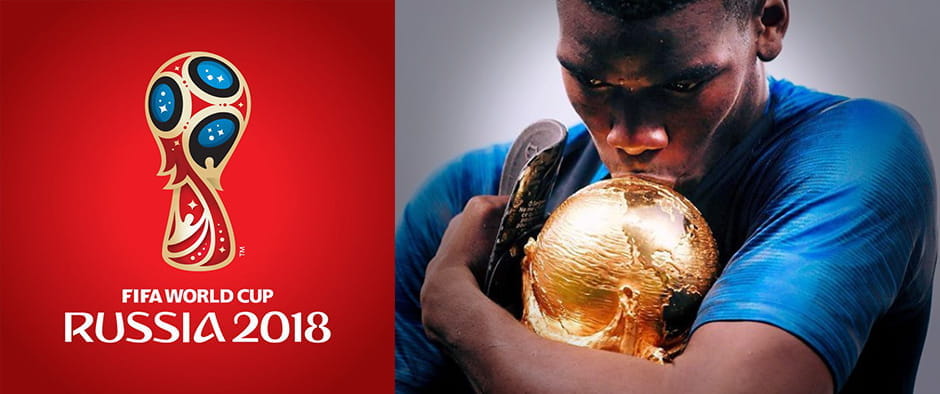 Pogba with World Cup