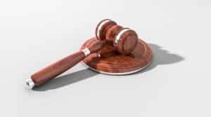 A gavel