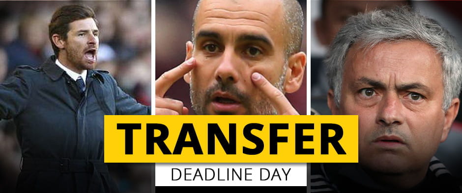 EPL managers on deadline day