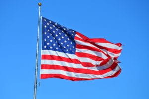 The USA flag