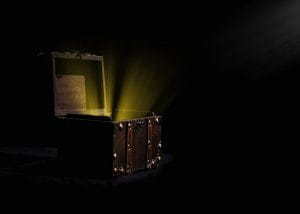 A loot box from a video-game