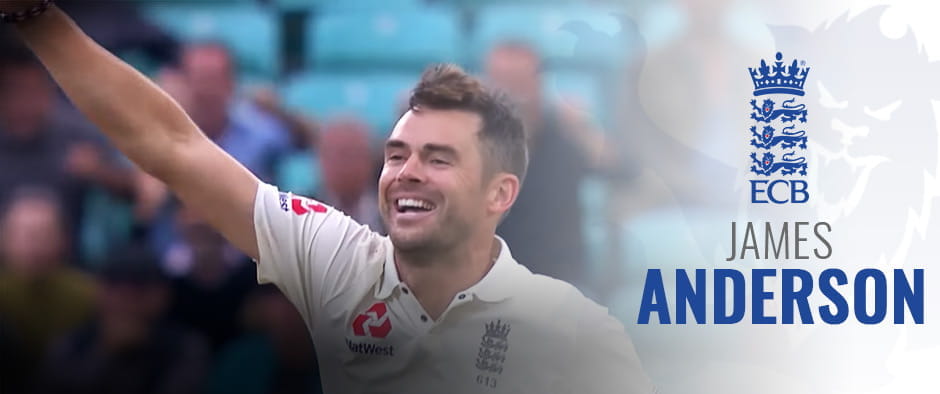 James Anderson in Fifth Test