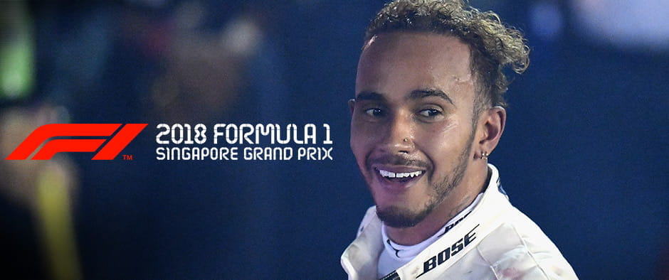 Lewis Hamilton after Singapore Grand Prix