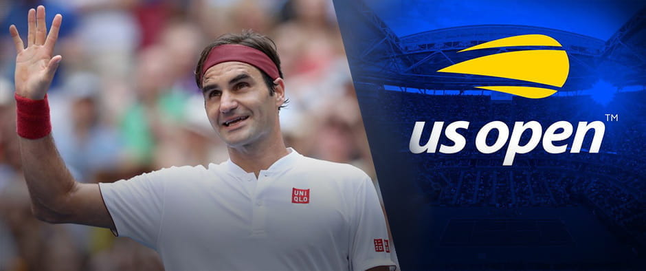 Roger Federer at the US Open
