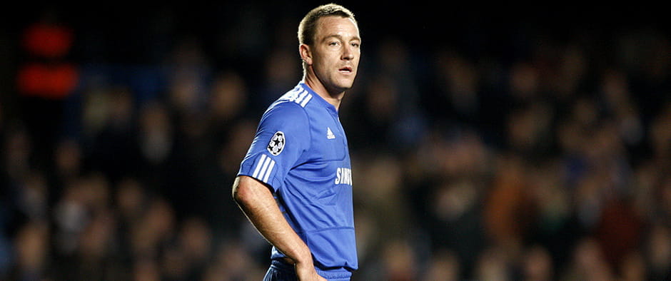 John Terry playing for Chelsea