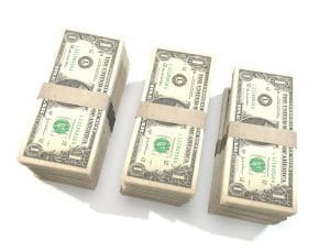 Rolls of money
