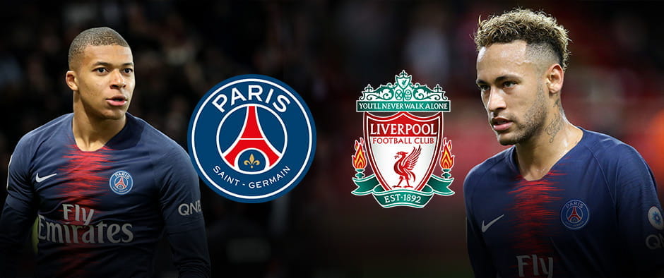 Neymar and Mbappe