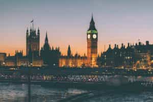 Houses of Parliamnet at night