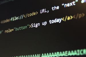 Signup today HTML
