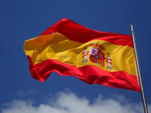 The Spanish flag