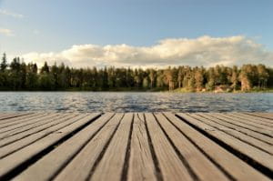 Boardwalk in Sweden