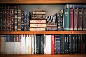 Law books