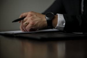 Legal action taking place