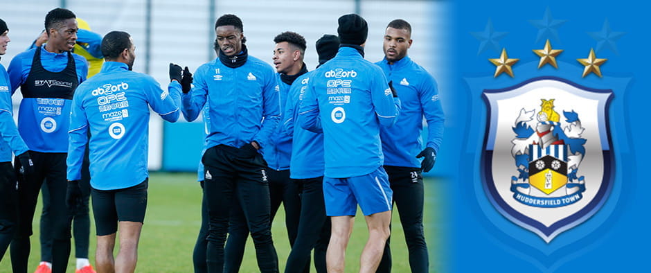 Huddersfield players