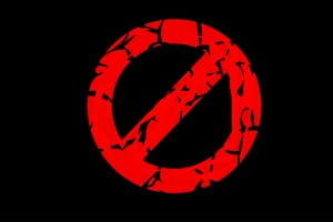 Ban sign