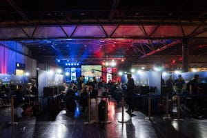 An esports tournament