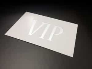 VIP card