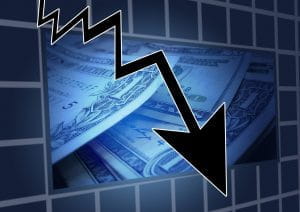 Revenue drop