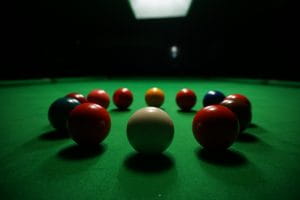 snooker table