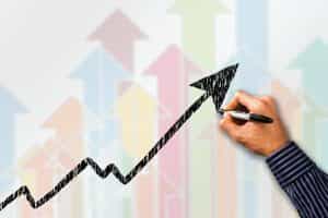 company growth graph