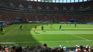 football crowd