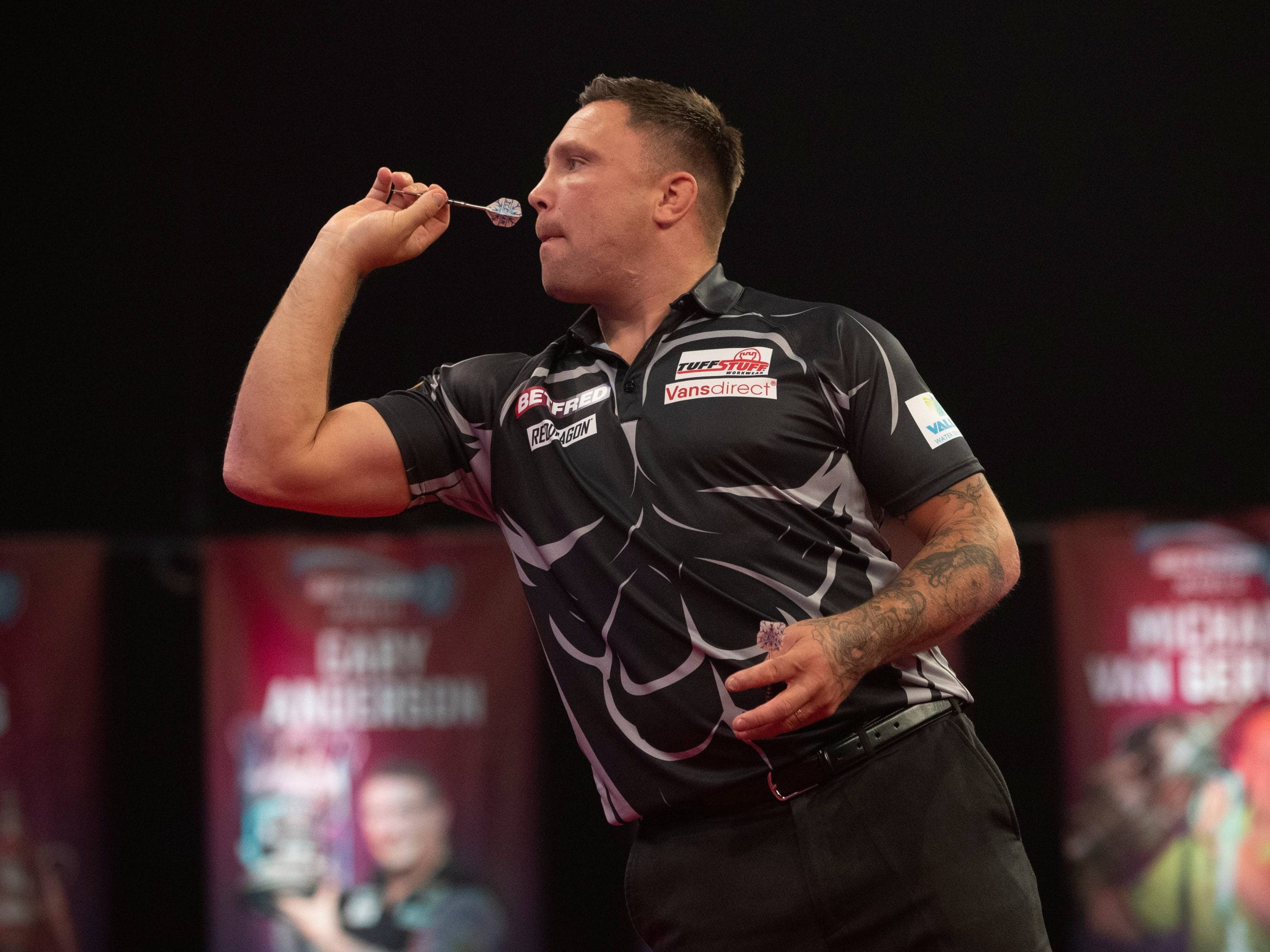 2021 World Champion Gerwyn Price.