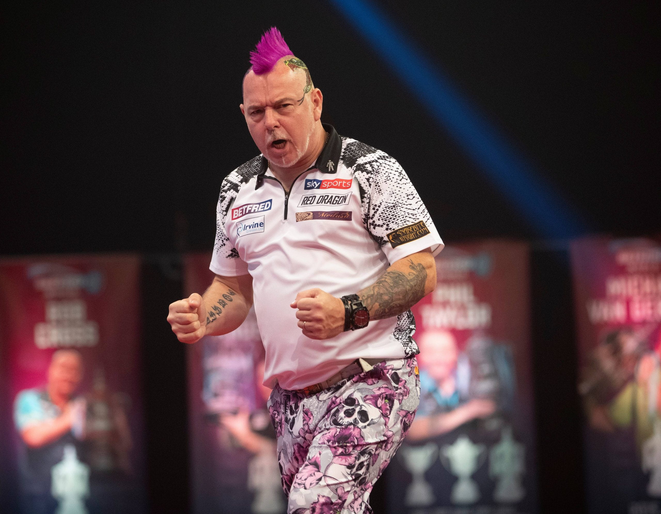 2021 World Champion Gerwyn Price.