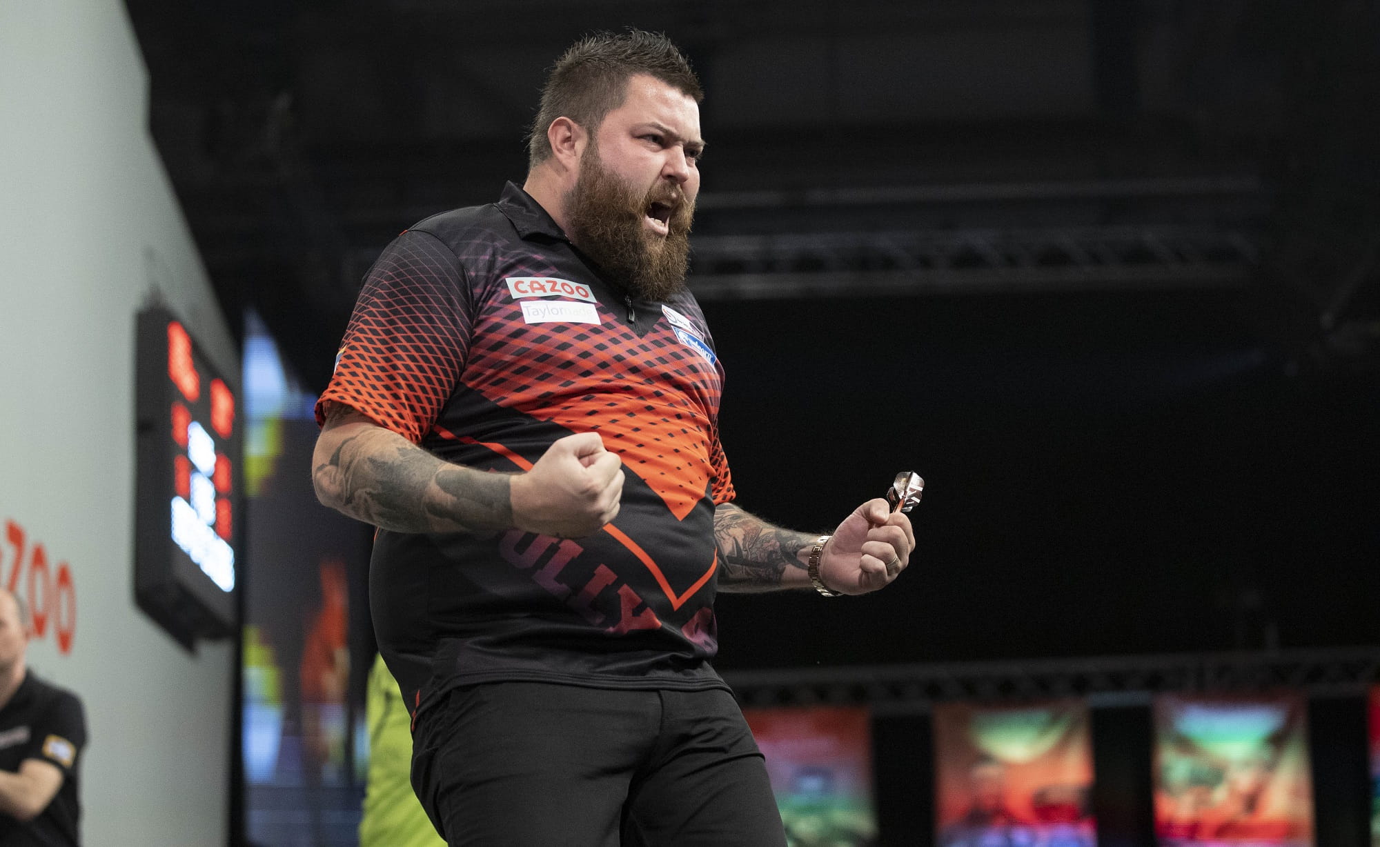 World Championship finalist Michael Smith.