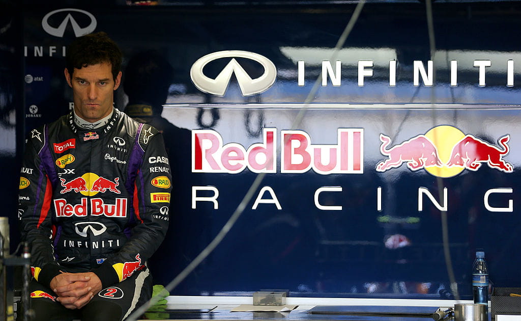 Red Bull driver Mark Webber pictured in 2013.