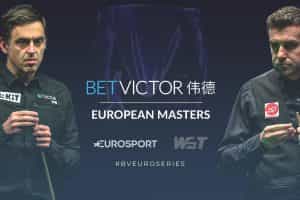Promotional picture for the 2022 BetVictor European Masters.