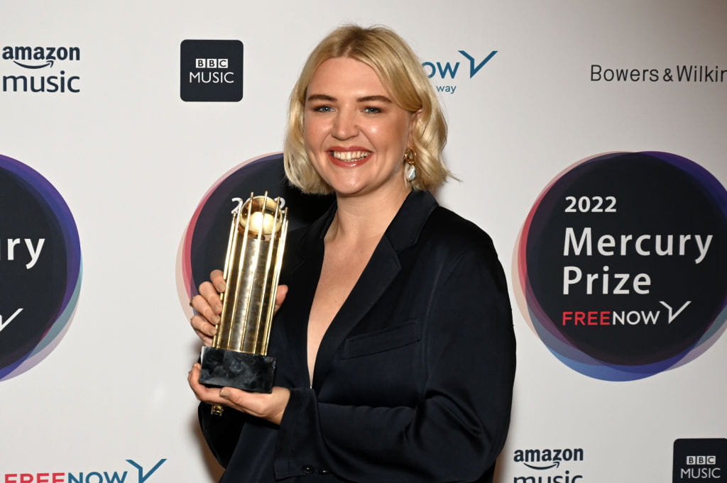 Rebecca Lucy Taylor, known as Self Esteem, attends the 2022 Mercury Prize Shortlist Announcement at The Langham Hotel.