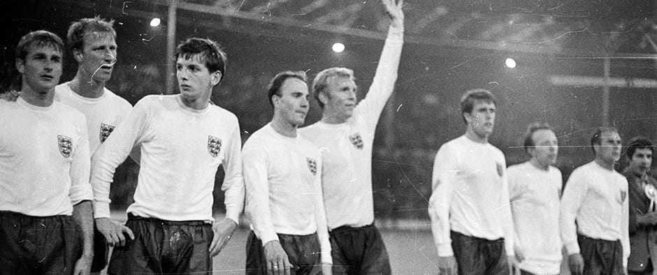 A picture of the successful England 1966 World Cup team
