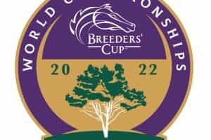 The official 2022 Breeders’ Cup logo.