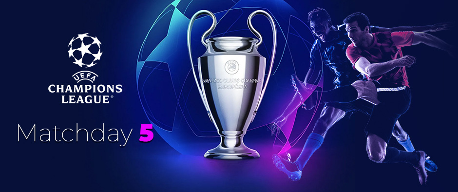 Pertandingan Liga Champions Hari 5