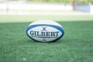 A picture of a rugby ball