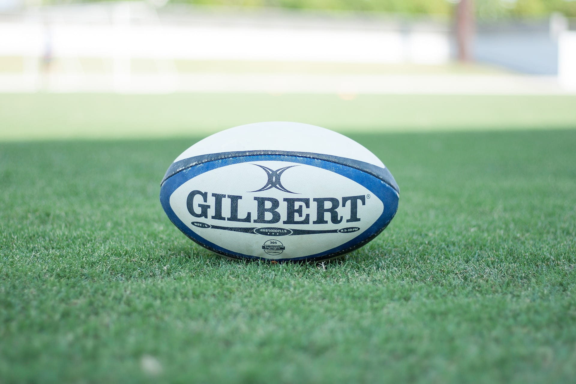 A picture of a rugby ball