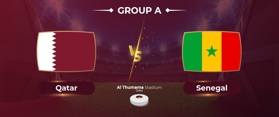 Piala Dunia Qatar vs Senegal