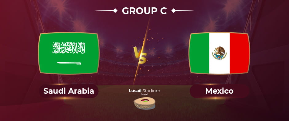Piala Dunia Arab Saudi vs Meksiko