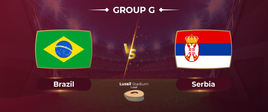 Piala Dunia 2022: Brasil vs Serbia