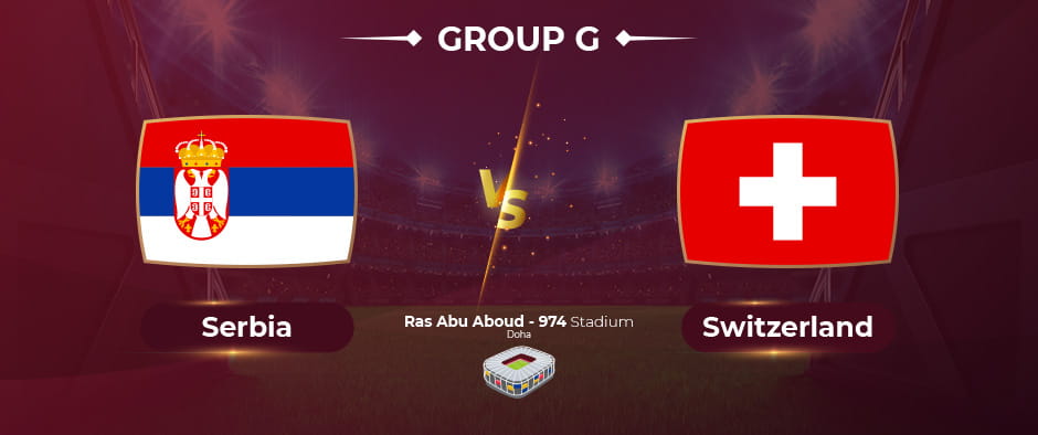 Piala Dunia Serbia vs Swiss