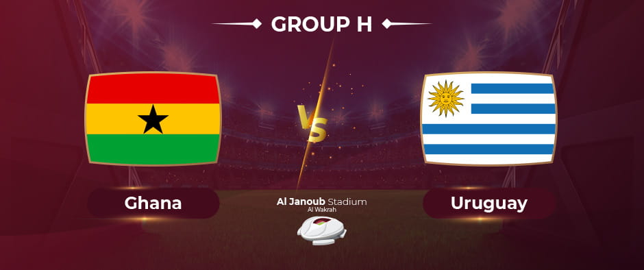 Piala Dunia Ghana vs Uruguay