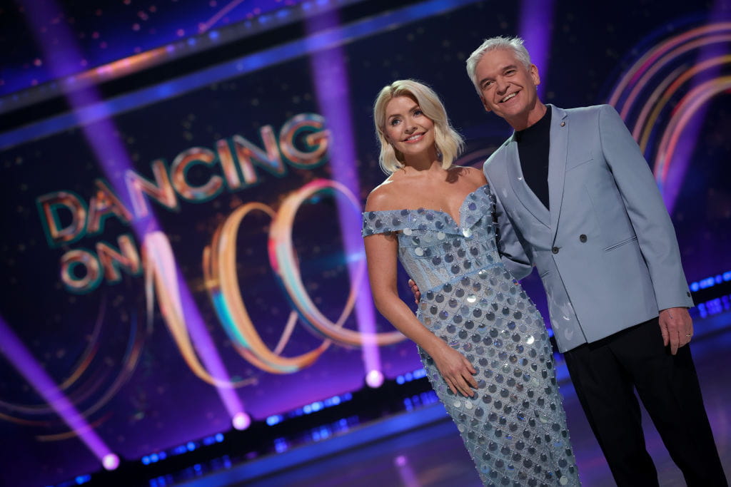 Dancing on Ice presenters Phillip Schofield and Holly Willoughby.
